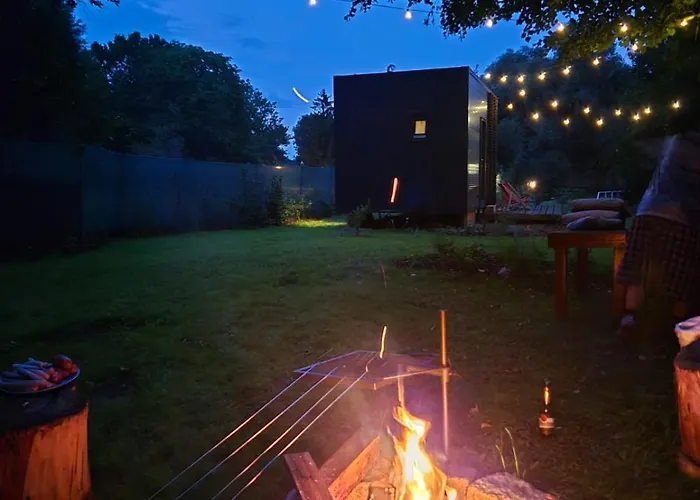 Luxe tent Glamping Pod Zamkem *