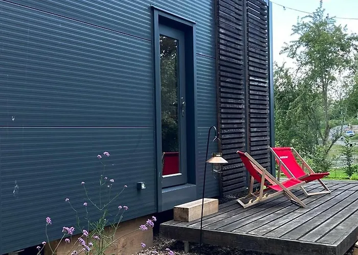 Glamping Pod Zamkem Luxe tent Jimlin
